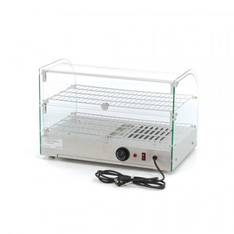 MAXIMA ohrievacia vitrína 55 cm široká dvojposchodová