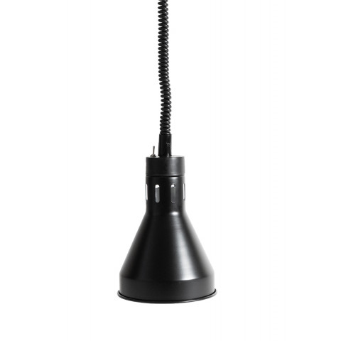 GAMMO ohrievacia lampa 18cm - čierná