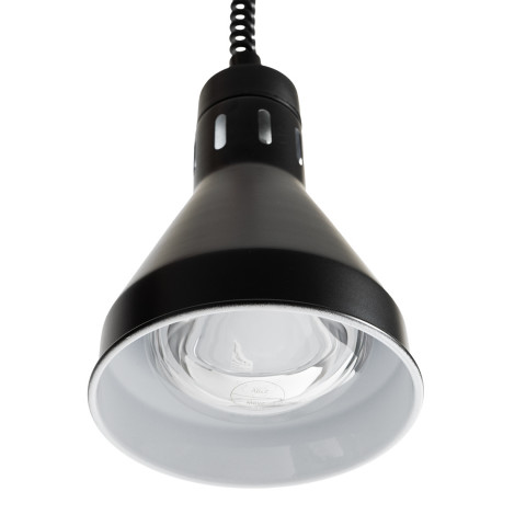 GAMMO ohrievacia lampa 18cm - čierná