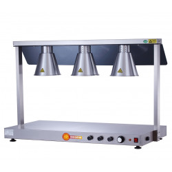 HORECATECH ohrievacia doska + 3 lampa