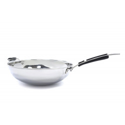 MAXIMA indukčná wok panvica z nerezovej ocele 36 cm