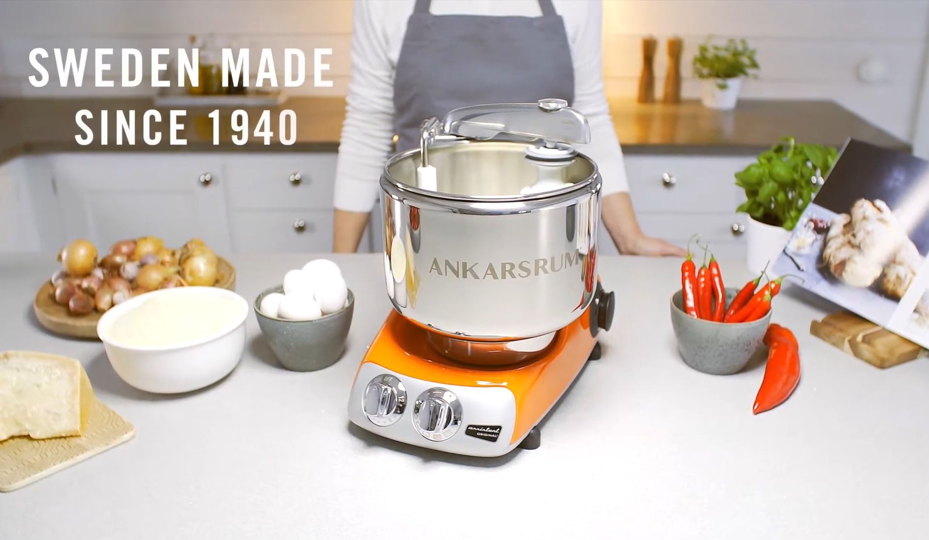 ANKARSRUM kuchynský robot - lesklá biela